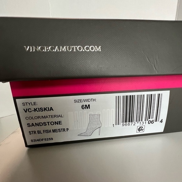 Vince Camuto, Women's Kiskia Heels Bootie - Sandstone. Size: 6 (US). NIB - Picture 14 of 15
